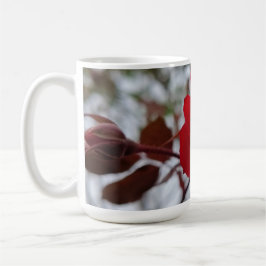 Herz des Winterbechers Kaffeetasse