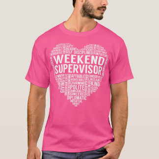 Herz des Wochenendaufsehers T-Shirt