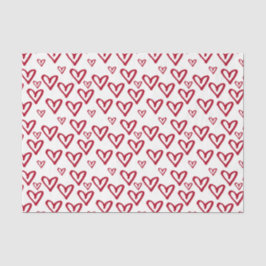 Herz (Design 40 Red Series) Seidenpapier