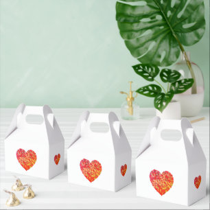 Herz Design Gefallen Box Geschenkschachtel