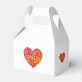 Herz Design Gefallen Box Geschenkschachtel (Rückseite)