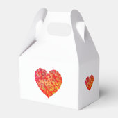 Herz Design Gefallen Box Geschenkschachtel (Vorderseite)