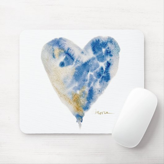 Herz Design Mousepad (Mit Mouse)