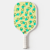 Herz Design Pickle Ball Paddle (Vorderseite)
