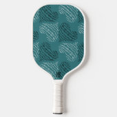 Herz Design Pickle Ball Schläger (Rückseite)