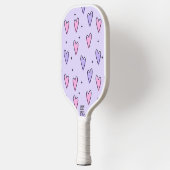 Herz Design Pickle Ball Schläger (Links)