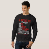 Herz-Diesel-Warrior-Kardiologe Sweatshirt (Vorne ganz)