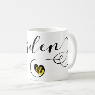 Herz Dresden, Sachsen, Deutschland Kaffeetasse