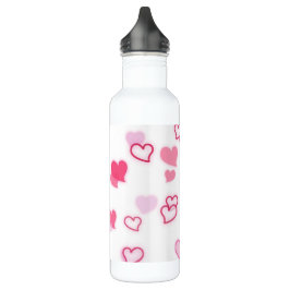 Herz Edelstahlflasche