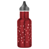 Herz Edelstahlflasche (Links)