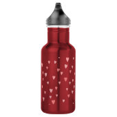 Herz Edelstahlflasche (Rechts)