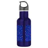 Herz Edelstahlflasche (Rückseite)