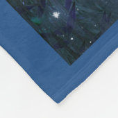 Herz einer Kunst-Decke des Wolf-3 Fleecedecke (Ecke)