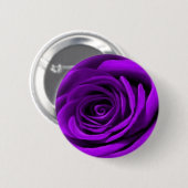 Herz einer Lila Rose Button (Vorne & Hinten)