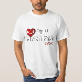 Herz eines Arbeitstier-T-Shirts T-Shirt (Vorderseite)