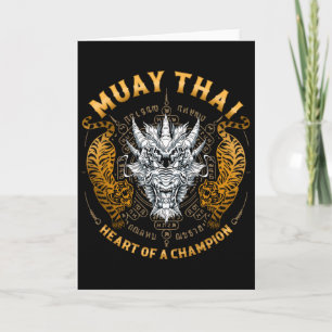 Herz eines Champions - Kickboxen und Muay Thai Dra Karte