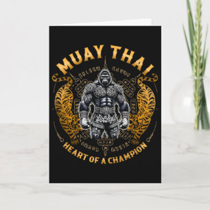 Herz eines Champions - Kickboxen und Muay Thai Gor Karte