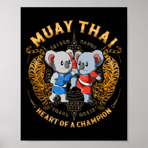 Herz eines Champions - Kickboxen und Muay Thai Koa Poster