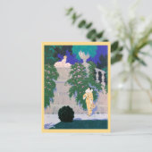 Herz eines Clowns Postkarte (Stehend Vorderseite)