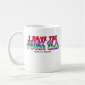 Herz eines kinderfreundlichen Mug-Spaßes Kaffeetasse (Links)