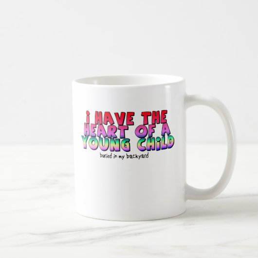 Herz eines kinderfreundlichen Mug-Spaßes Kaffeetasse (Rechts)