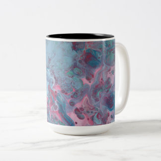 Herz eines Künstlers Zweifarbige Tasse