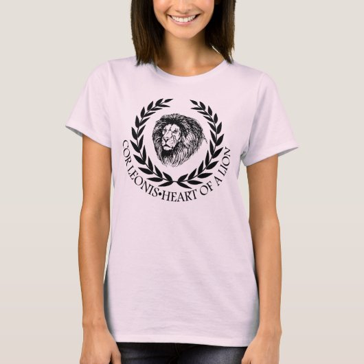 Herz eines Löwes T-Shirt (Vorderseite)