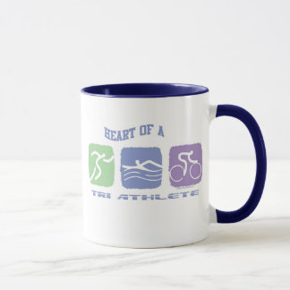 HERZ EINES TRI ATHLETEN TASSE