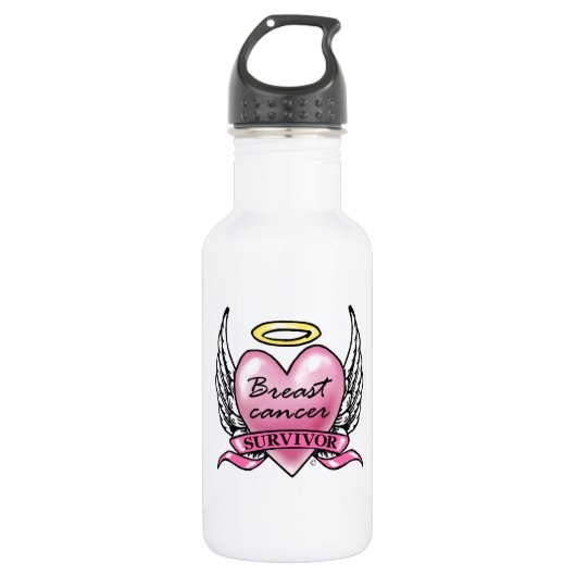 Herz eines Überlebenden Trinkflasche (Vorderseite)