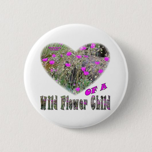 Herz eines Wildkind der Blume Button (Vorderseite)