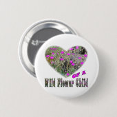 Herz eines Wildkind der Blume Button (Vorne & Hinten)