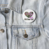 Herz eines Wildkind der Blume Button (Beispiel)