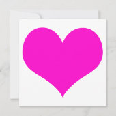 Herz Einladung (Vorderseite)