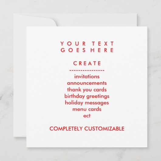 Herz Einladung (Rückseite)