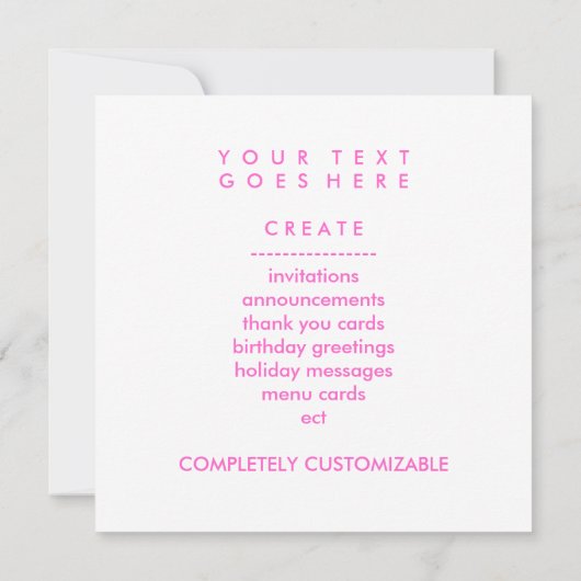 Herz Einladung (Rückseite)