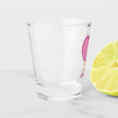 Herz-Eiscreme-Stick Schnapsglas (Links)