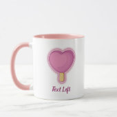 Herz-Eiscremestick Tasse (Links)