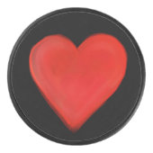 HERZ EISHOCKEY PUCK (Vorderseite)