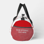 Herz EKG individuelle Name & Beruf Duffle Bag (Rechts)
