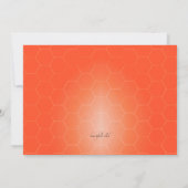 Herz Elektrokardiogramm Foto Abschluss Inv Einladung (Rückseite)