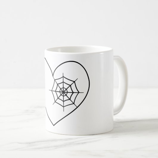 Herz - Emo - Tasse (VorderseiteRechts)