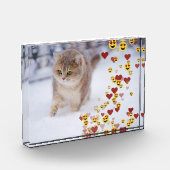 Herz-Emoji-Foto-Block Fotoblock (Links)