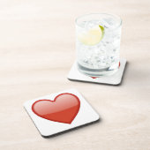 Herz - Emoji Untersetzer (Rechte Seite)