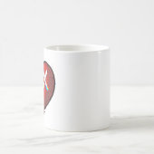 Herz-Emote-Kaffee-Tasse Kaffeetasse (Mittel)