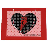 HERZ-ENGEL Geschenk-Tasche Große Geschenktüte (Vorderseite)