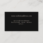 Herz-Entwurf mit Tauben-Visitenkarten Visitenkarte (Rückseite)