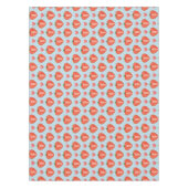 Herz-Erdbeeren mit Tupfen und Herzen Tischdecke (Vorderseite)