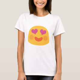 Herz Eyes Emoji T-Shirt