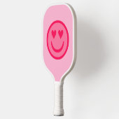 Herz Eyes Happy Face Pickleball Paddle (Links)