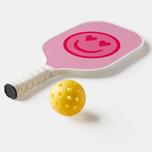 Herz Eyes Happy Face Pickleball Paddle (Ablage2  )